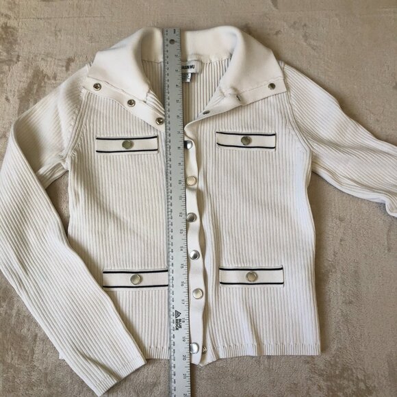 Jason Wu White Ladies Button Up Top - Picture 5 of 8